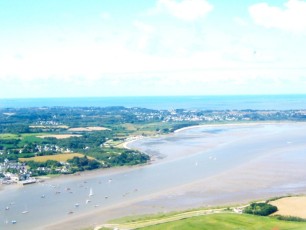 Vue de l'estuaire du Moustoir à Penestin