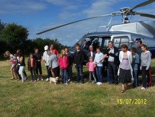 CAMPING BAPTEME HELICOPTERE ARZAL