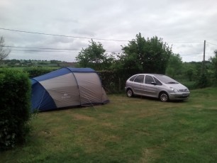 Un joli point de vue de cet emplacement camping